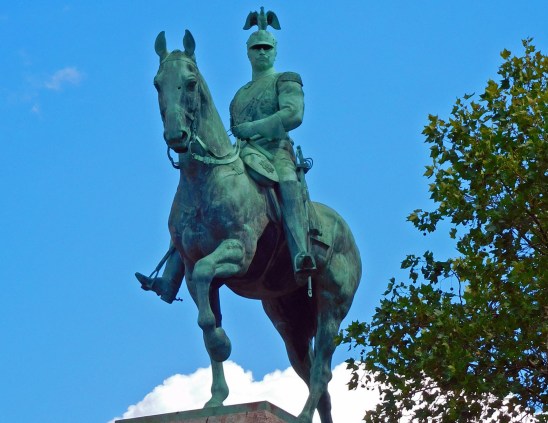 Kaiser Wilhelm II statue in Koln, Germany